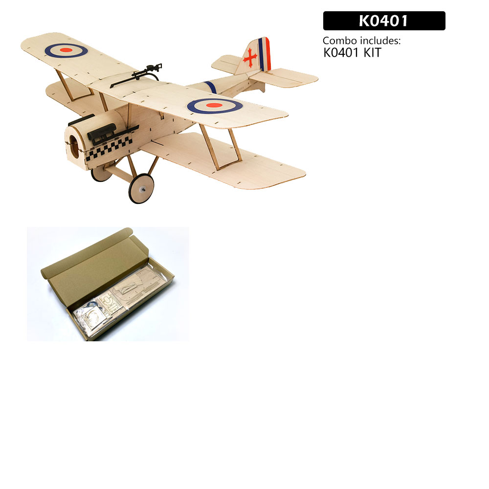 Dancing-Wings-Hobby-K4-SE5A-378mm-Spannweite-Balsa-Holz-Ultra-micro-RC-Flugzeug-Doppeldecker-Jagdflu-1983468-14